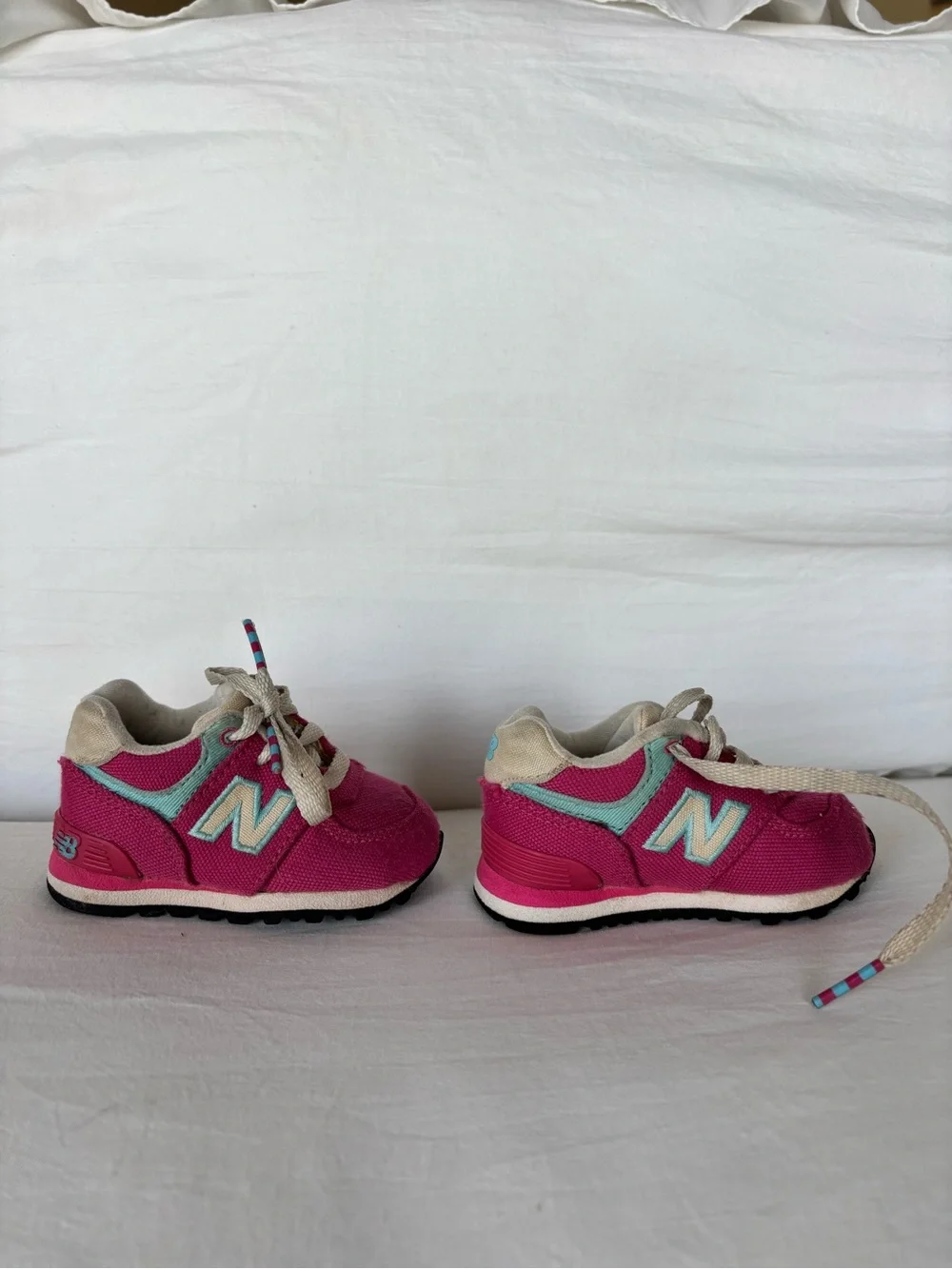 New Balance bright pink